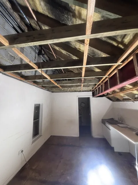 Controlled artex plasterboard strip-out in West Brompton