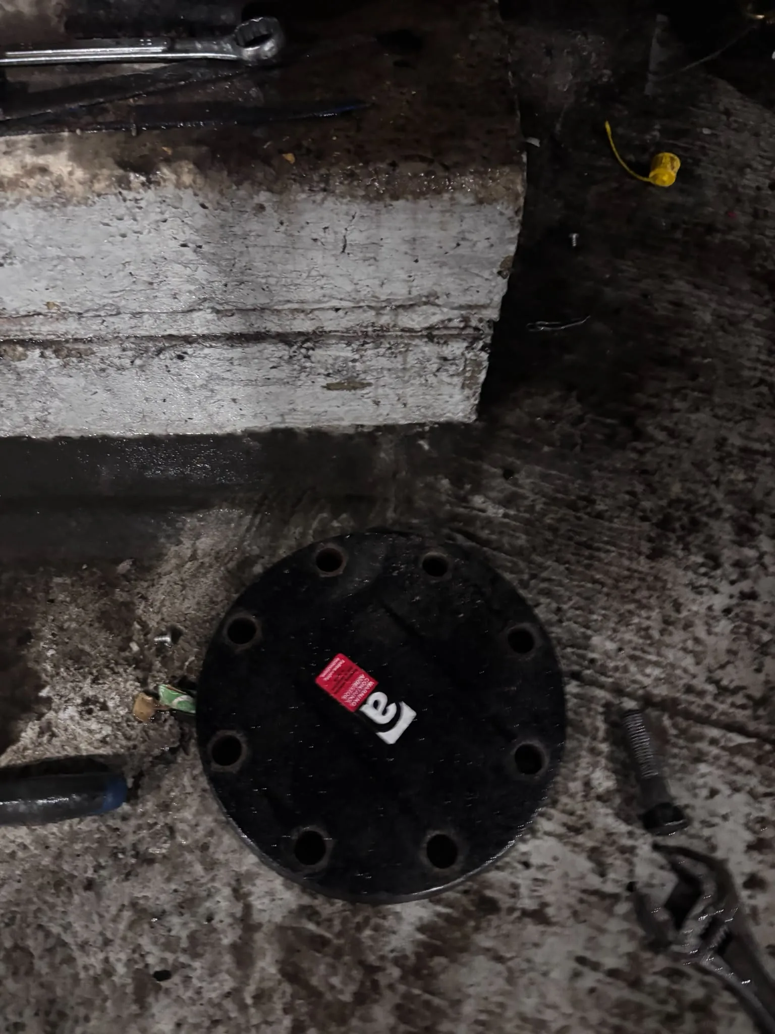Artex scraping from a concrete ceiling during West Brompton refurbishment