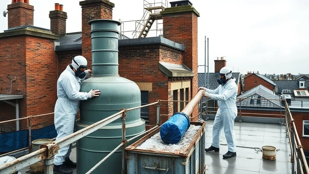 Water Tank & Flue Removal in West Brompton — HSE-licensed specialists